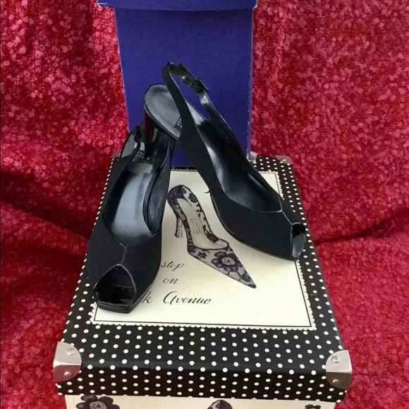 👠   PATENT LEATHER  ME TOO RUTHY PUMPS SZ 9 VNPLC - Picture 4 of 16
